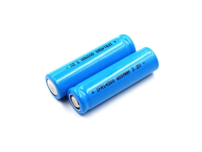 IFR14500 3.2V 600mAh LiFePo4 battery 