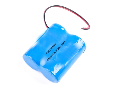 IFR32650 3.2V 10AH 1S2P LiFePo4 Battery Pack