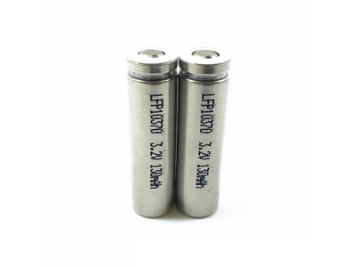 IFR10370 3.2V 130mAh LiFePo4 battery 