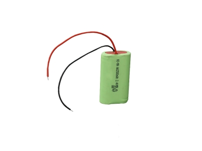 AA 2.4V 2500mAh 2S1P NIMH battery