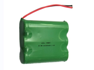 3.6V AA 2000mAh 3S1P Rechargeable NI-MH battery 