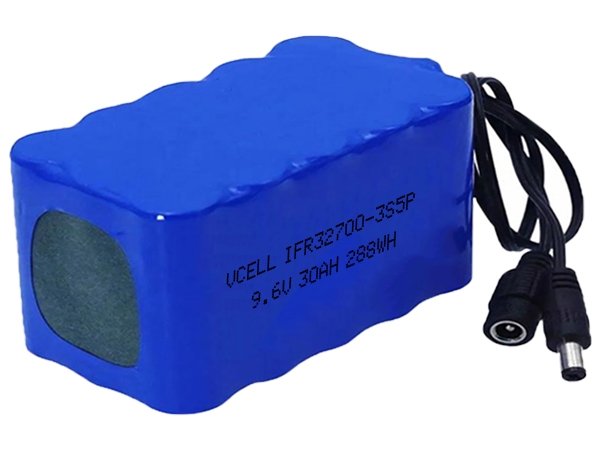 9.6V 30Ah 3S5P 32700 LiFePo4 Battery Pack