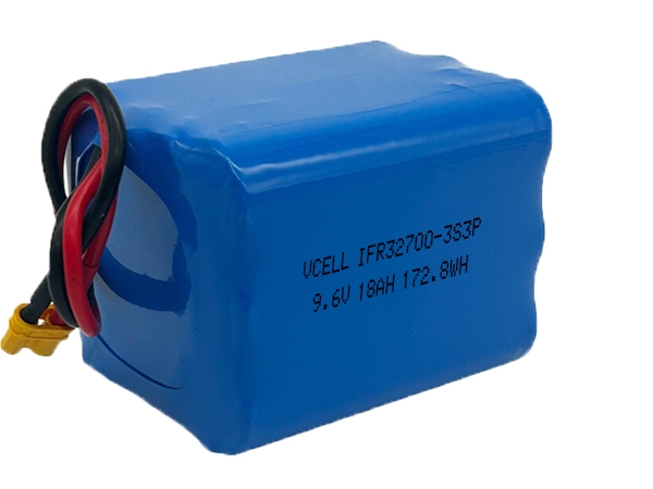 9.6V 18Ah 32700 LiFePo4 Rechargeable Battery Pack