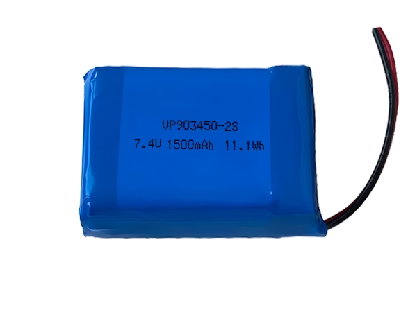 903450-2S1P 7.4V 1500mah Rechargeable LiPo Battery