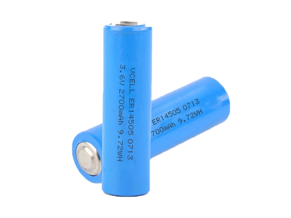 ER14505 Li-SOCL2 AA 3.6V 2700mAh Lithium Battery