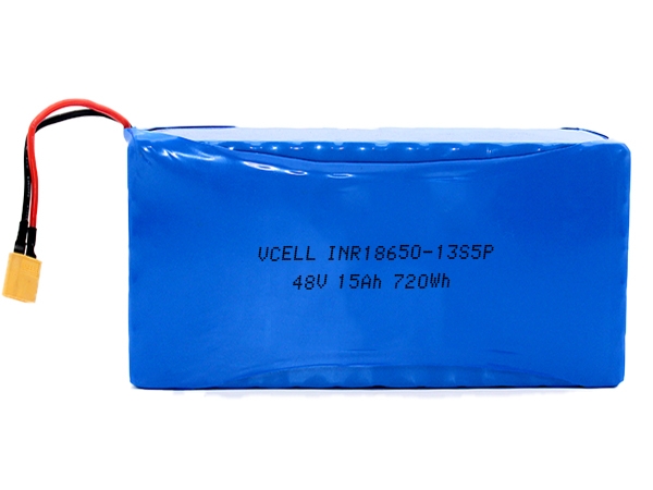 48V 15Ah 13S5P 18650 Lithium Ion Battery