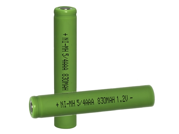 1.2V 830mAh 5/4AAA Ni-MH rechargeable battery