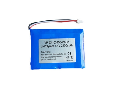  7.4V 2100mAh 103450 Li-polymer Battery