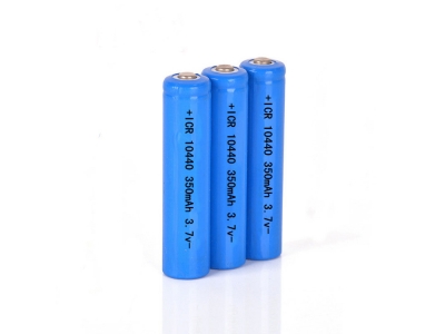 3.7V 350mAh ICR10440  Li-ion Battery