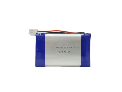 3.7V 10Ah 105080-2P Rechargeable Lithium Polymer Battey 