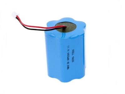 11.1V 4.4Ah 3S2P 18650 Round Li-Ion Battery Pack