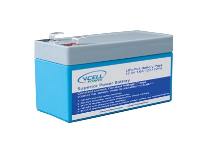 12.8V 1.6Ah Lithium Iron Phosphate Battery Pack 