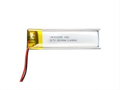 3.7V 120mAh 401035 Lithium Polymer Battery