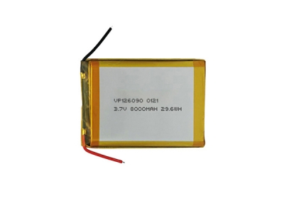 3.7V 8000mAh 126090 Li-Polymer Battery