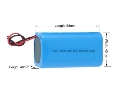 12V 500mAh 4S1P 14500 LiFePo4 Battery For Medical Equipment