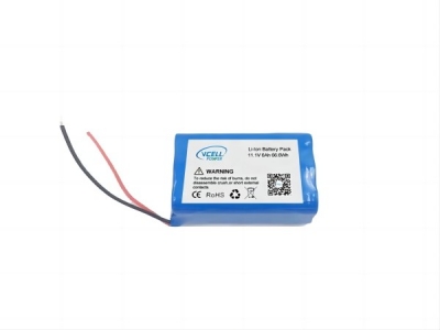 12V 6000mAh 3S3P 18650 Li-Ion Battery Pack