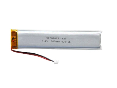 3.7V 1300mAh 701893 锂聚合物充电电池