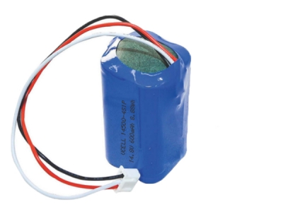 14.8V 600mAh 14500 Lithium Ion Rechargeable Battery With BMS