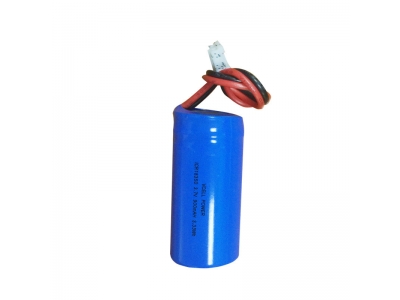 3.7V  700mAh 18350 Li-ion Battery