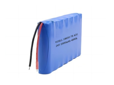24V 2000mAh 18650 Lithium Ion Battery Pack For E-Scooter