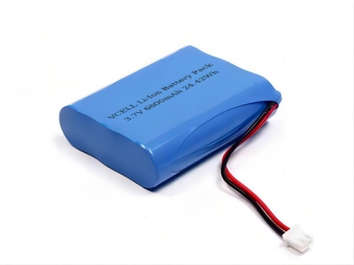 3.7V 6600mAh 1S3P 18650 Rechargeable Lithium Ion Battery Pack