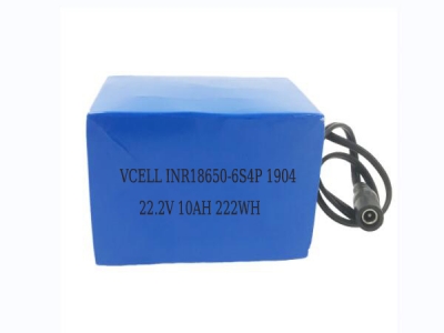 22.2V 10AH 18650 Lithium Ion Battery 