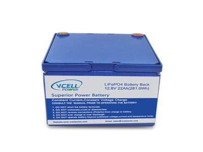 12.8V 22Ah 26650 4S7P LiFePo4 Battery Pack