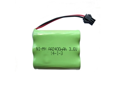 3.6V AA 2400mAh NI-MH Battery 