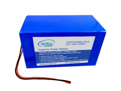 24V 10Ah 26650 8S4P LiFePo4 Battery For Electric Bike