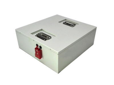 24V 50Ah Lithium Battery Pack With Metal Case For Robert