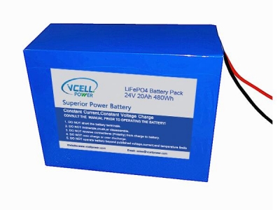 24V 20AH 8S4P 32650 LiFePo4 Battery Pack For Lawn Mower