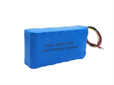 24V 6700mAh 18650 7S2P Li-Ion Battery For Electric Scooter