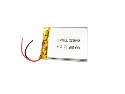 283040/280mAh Lithium Polymer Battery for Children Watch