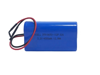 3.2V 4000mAh Rechargeable IFR18650 LiFePO4 Battery For Lamp Posts