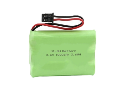 3.6V 1000mAh AAA Rechargeable NiMH Battery Pack For Cordless Phone