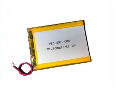 505573 3.7V 2500mAh Rechargeable Lithium Polymer Battery