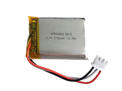 3.7V 3750mAh 844864锂聚合物电池带接头