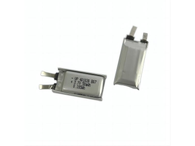 3.7V 50mAh 401020 Ultra-Thin Lithium Polymer Battery 