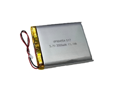 984554 3000mAh 3.7V Rechargeable Lithium Polymer Battery