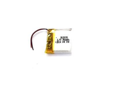 Small Size 3.7V 90mAh 302020 Lithium Battery for Bluetooth Headset 