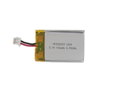 3.7V 160mAh 322033 LiPo Rechargeable Battery For Dog Collar
