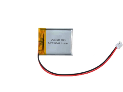 472438 3.7V 380mAh Lipo Rechargeable Battery
