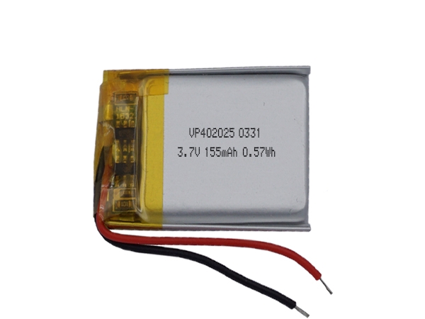 402025 3.7V 155mAh Lithium Polymer Battery For Electronic