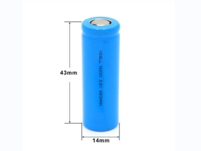 IFR14330 3.2V 450mAh LiFePo4 Battery For Solar Light