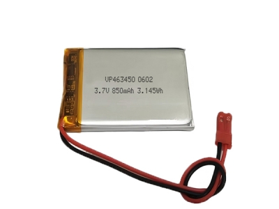 463450 3.7V 850mAh LiPo Rechargeable Battery For Electronic Products