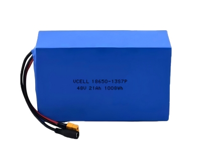 48V 21Ah 13S7P 18650 Li-Ion Battery With BMS