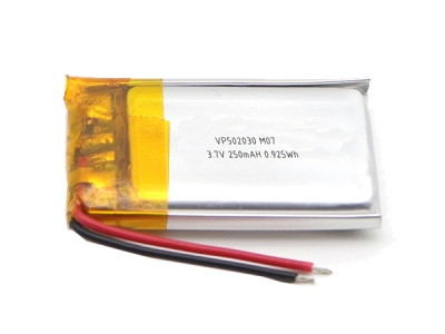 3.7V 502030 250mAh LiPO Battery For Portable Equipment