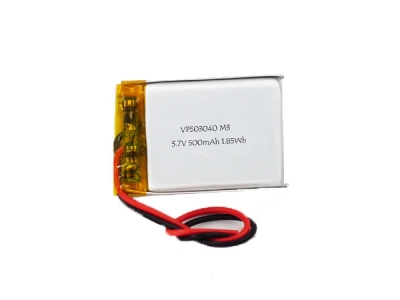 3.7V 503040 Lithium Polymer Battery For Electrical Device