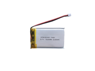 3.7V 720mAh 503048 Rechargeable LiPo Battery