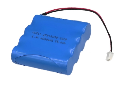 6.4V 4000mAh 2S2P IFR18650 Lithium Iron Phosphate Battery 